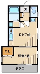 エスポワールの物件間取画像